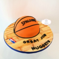 Custom Basketball Cake