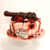 Walking Dead Halloween Cake